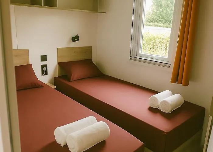 Houlgate- 216 - Mobilhome Premium 6 Personnes 5 Etoiles - Sejour Normandie - Paris Eure Gestion Holiday park *