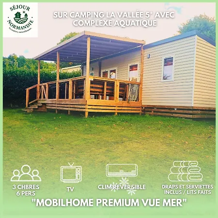 Houlgate- 216 - Mobilhome Premium 6 Personnes 5 étoiles - Normandie - Paris Eure Gestion Parco vacanze *
