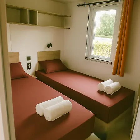 Houlgate- 216 - Mobilhome Premium 6 Personnes 5 Etoiles - Sejour Normandie - Paris Eure Gestion Üdülőpark *